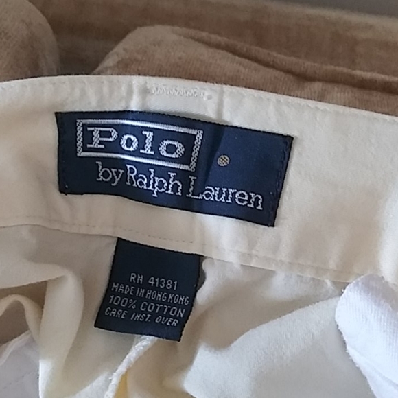 Mens slacks pale yellow - Picture 2 of 2